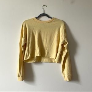 Pastel Yellow Crewneck